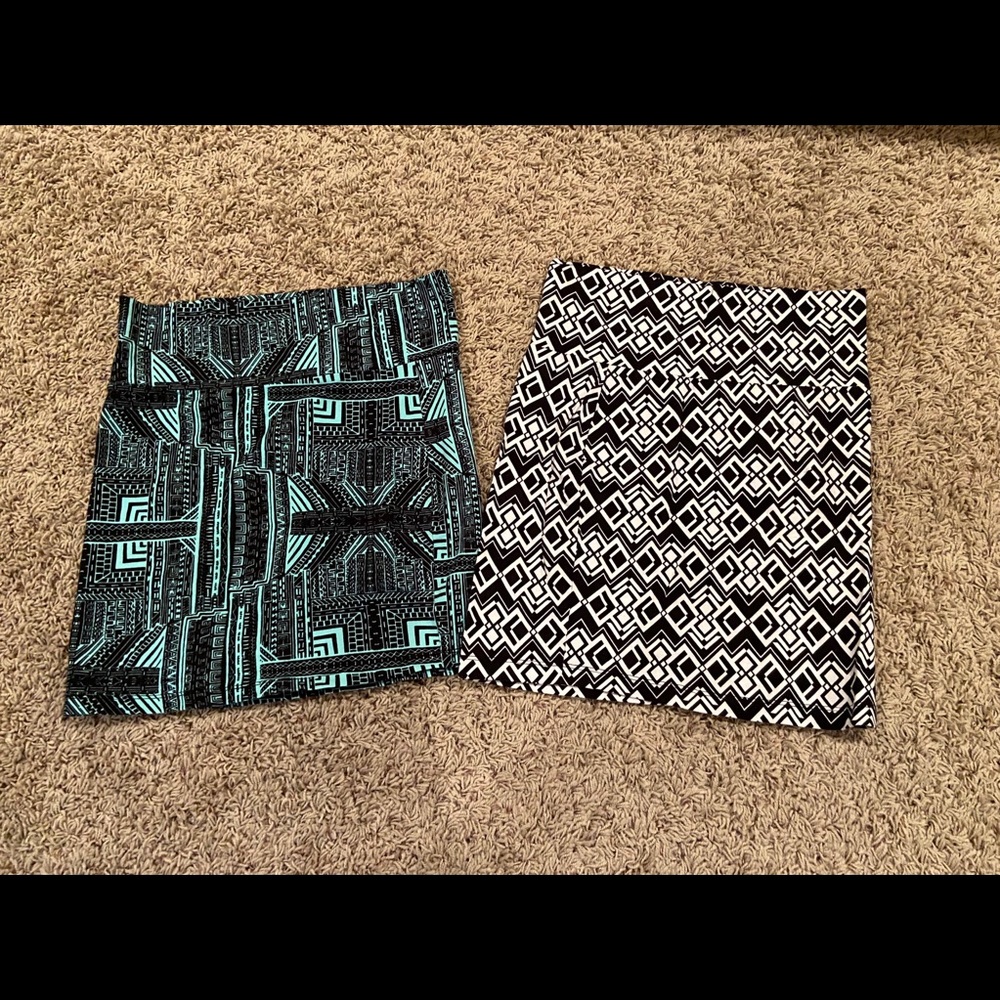 Set of 2 mini skirt